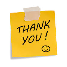 thank you note