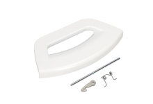 Λαβή κλείστρο πόρτας πλυντηρίου ρούχων (λευκό) kit Ariston - Hotpoint - Indesit