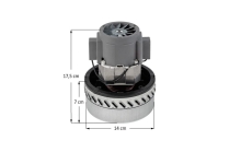 Μοτέρ πολυσκούπας Ametek 1200 Watt