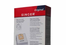 Σακούλες σκούπας Singer Ρower Οriginal Σετ 4 τεμ.& 1 φίλτρο
