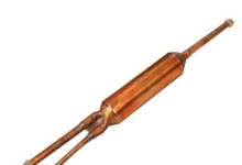 Φίλτρο συμπιεστή ψυγείου 20gr - 1 / 4 X 1 / 4 με βαλβιδάκι πληρώσεως