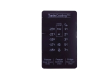 Πλακέτα display ψυγείου Samsung RT50K6305SL/ES μαύρη original