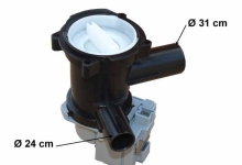 Αντλία αποχέτευσης νερού πλυντηρίου Bosch Siemens Pitsos 601 700