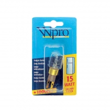 Λάμπα ψυγείου Whirlpool με κλίπς 15W  220V-240V