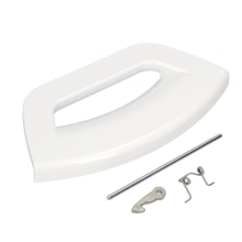 Λαβή κλείστρο πόρτας πλυντηρίου ρούχων (λευκό) kit Ariston - Hotpoint - Indesit